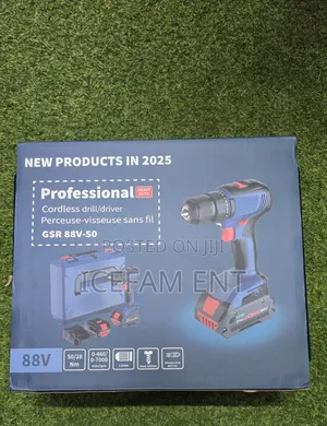 Bosch Cordless Hammer Drill 88V Inachajiwa
