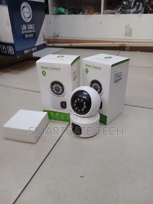 Kamera ya CCTV ya Nanny Isiyo na Waya yenye Lensi Mbili na Sauti - 1