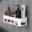 Multipurpose Plastic Kitchen Bathroom Wall Corner Shelf - 1