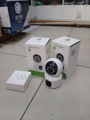 Kamera ya Nanny ya WiFi yenye Lens Mbili na Mtazamo wa Mbali & Sauti ya Njia Mbili