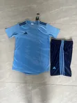 New Silky Soccer Jersey with Shorts - 2