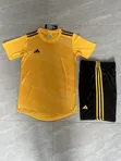 New Silky Soccer Jersey with Shorts - 3
