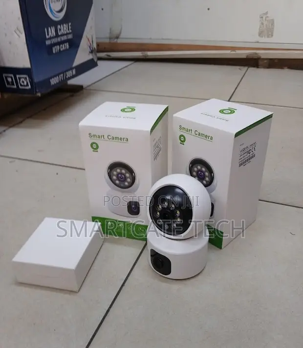 Smart Dual Lens WiFi Camera ya Nyumbani - 1