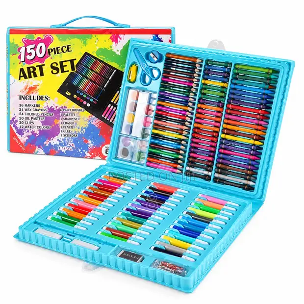 Kids Art Set Drawing and Colouring Kit - 1