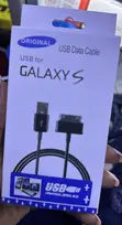 Samsung Galaxy Cable ya Tablet - Nyeusi - 1