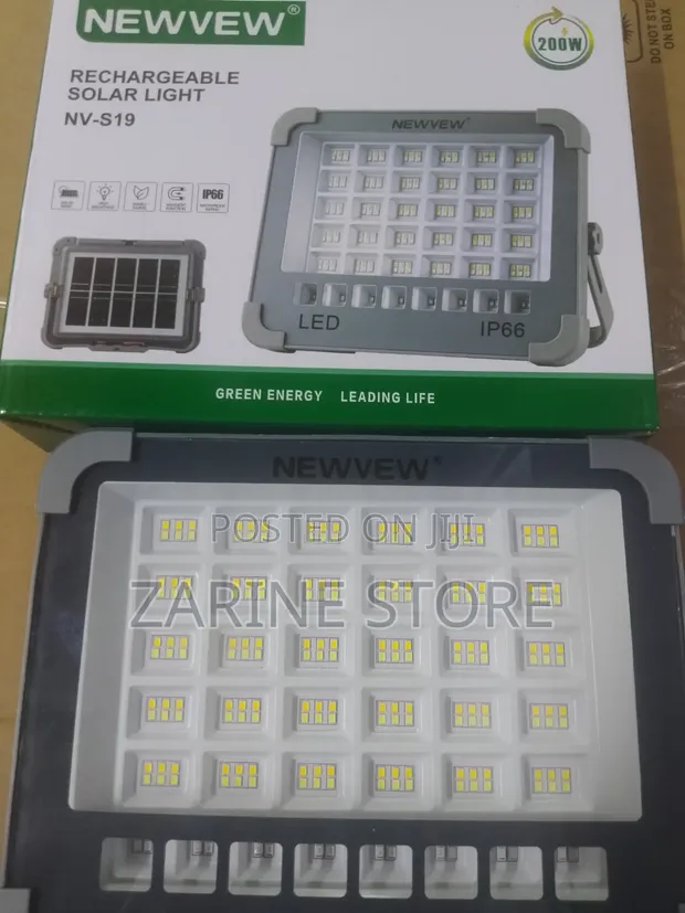 Newvew Solar Street Light Inachajiwa Upya - 1