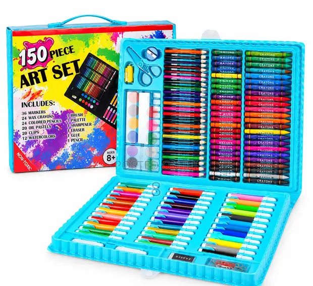 Kids Art Set Drawing and Painting Supplies - 1