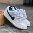 Nike SB Dunk White Gum Sneakers - 1