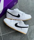 Nike SB Dunk White Gum Sneakers - 2