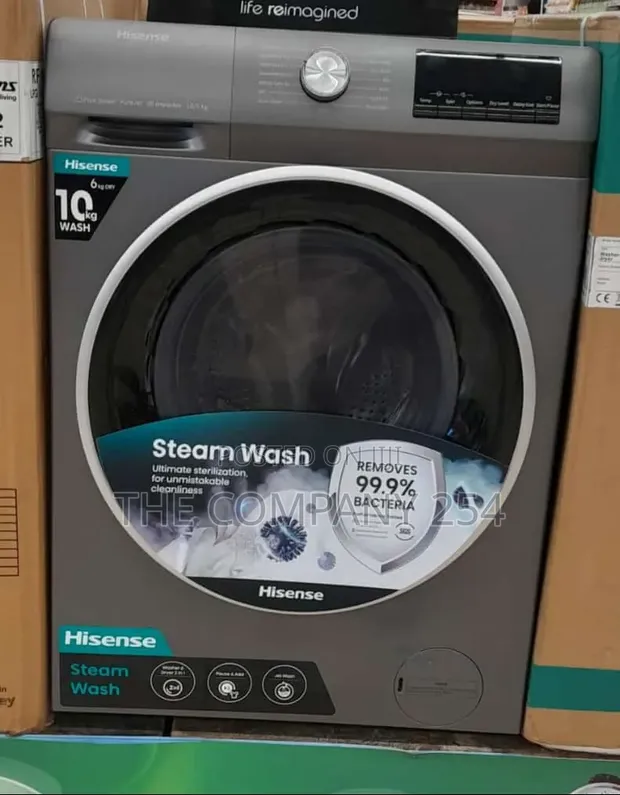 Hisense 10.5KG Wash and Spin Washing Machine - 1