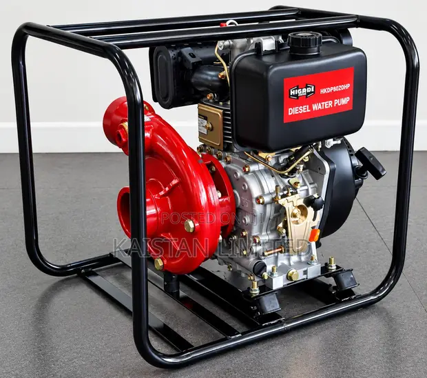 Hisaki Japan 3-Inch Diesel Water Pump (16hp, High Pressure) - 1