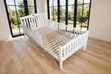 Royal White 3x6ft Wooden Daybed Frame with Guard Rails - 1