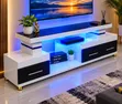Brand New TV Media Stand with LED - 1