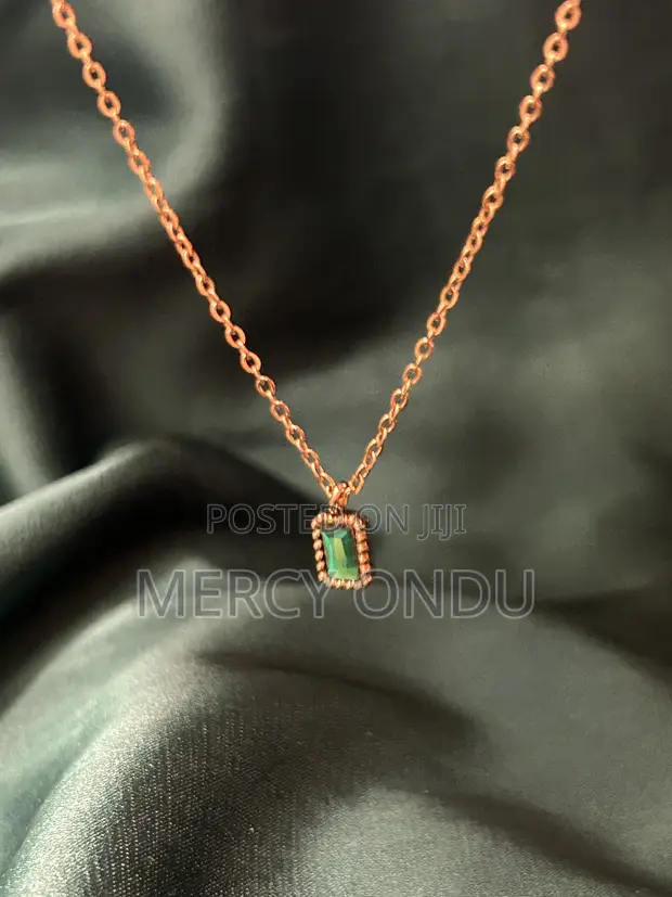 Stainless Steel Gold Coated Necklace - 1
