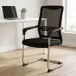 Ergonomic Mesh-Back Boardroom Chair - 3