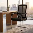 Ergonomic Mesh-Back Boardroom Chair - 5