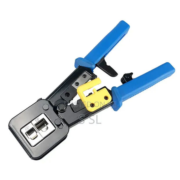 Pass Through Crimping Tool for RJ45 Connectors - 1