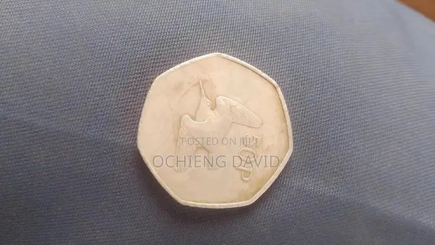 1997 Ireland 50 Pence Woodcock Collector Coin - 1
