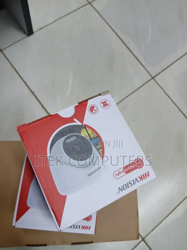 2MP Hikvision Smart Hybrid Light Turret Camera - 1