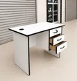 Study Table and Black Caterina Chair - 2