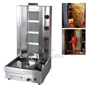 Brand New 4 Burner Gas Shawarma Machine