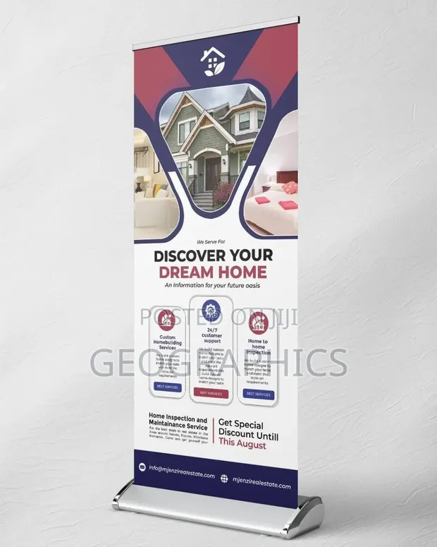 Roll Up Banner Graphics Design & Printing - 1