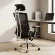 Kiti cha Ofisi cha Ergonomic chenye Kichwa cha Ngozi - 5