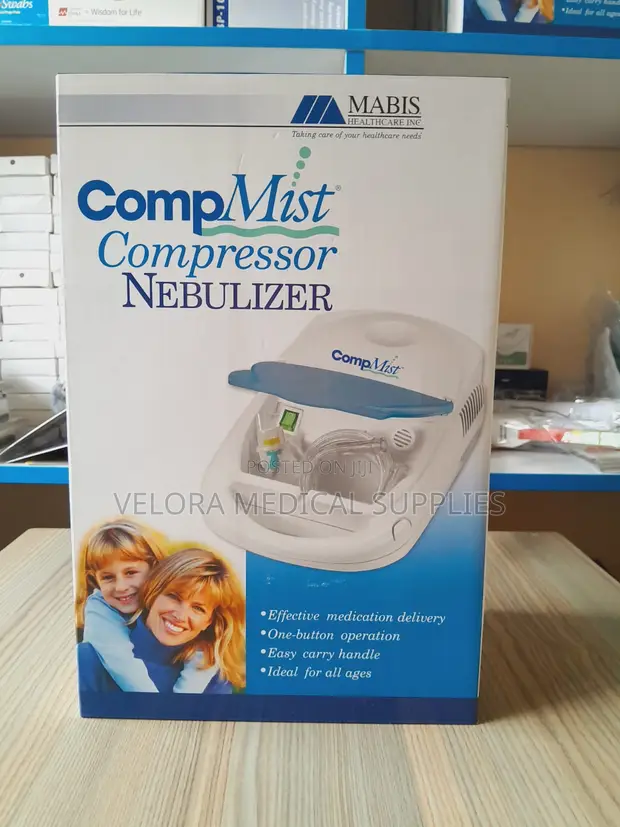 CompMist Compressor Nebulizer Machine with Mask - 1