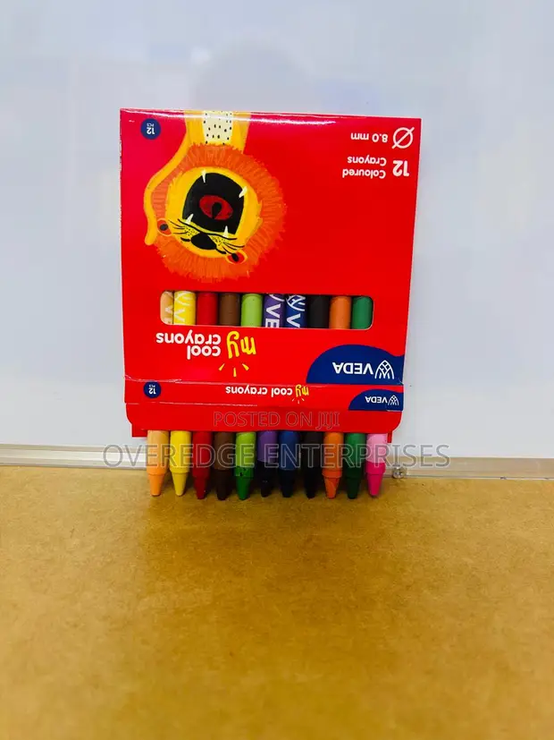 Veda Crayons za Rangi - Pakiti 12 - 1