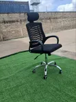 Kiti cha Ofisi cha Mesh chenye Headrest - 2