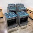 Jiko la Kusimama la 3 Gas Burners + 1 Electric Mpya - 1