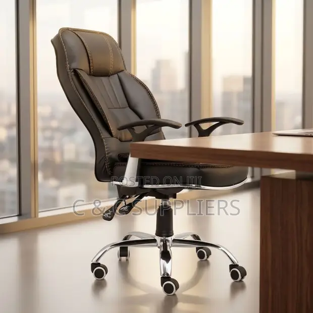 Generic Leather High Back Gaming Chair - 1