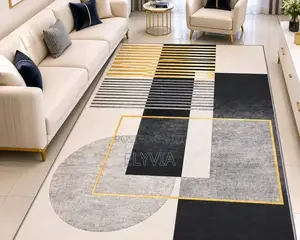 5'x7' Geometric 3D Abstract Area Rug
