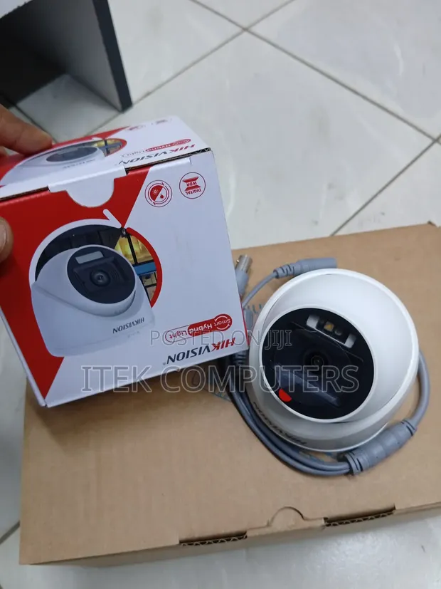Hikvision 2MP Smart Turret Camera with Night Light - 1