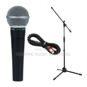 Shure SM58 Microphone Set na Kebo ya SSSnake