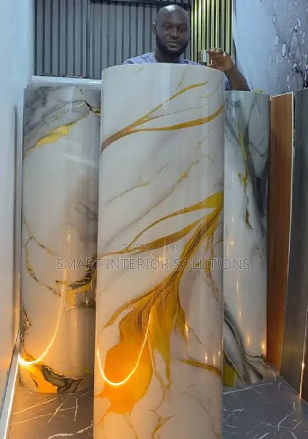 PVC Marble Sheet kwa Ajili ya Kupamba Ukuta - 1