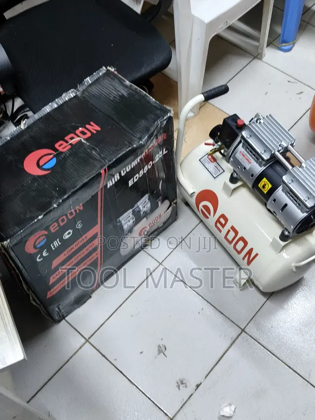 25L Edon Silent Oil-Less Air Compressor - 1