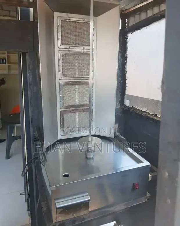 Brand New 4-Burner Shawarma Machine - 1