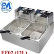 Electromate Double Deep Fryer - 2
