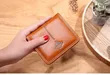 Small Fold Wallet - Genuine Leather - 2