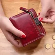 Small Fold Wallet - Genuine Leather - 3