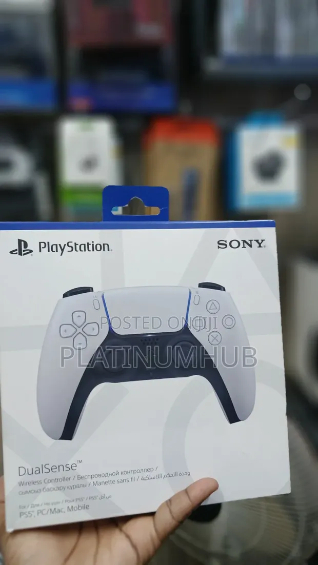 Brand New White Sony PlayStation 5 DualSense Controller - 1
