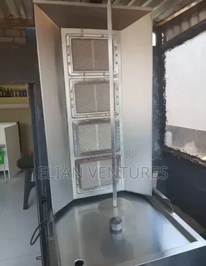 Durable 4-Burner Gas Shawarma Machine