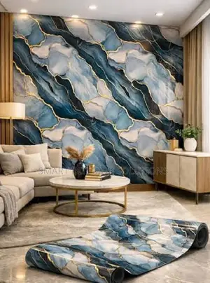 Foldable Marble Wall Sheet - Ufungaji Rahisi