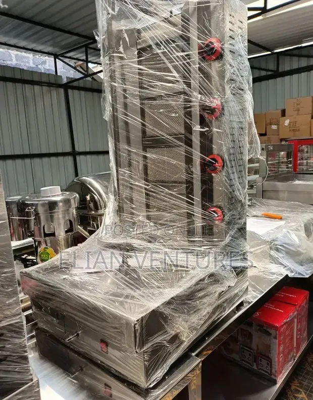 Brand New 4 Burner Shawarma Machine - 1