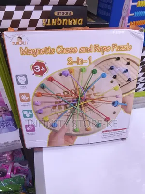 Cheza Chess na Kamba 2-in-1 ya Sumaku