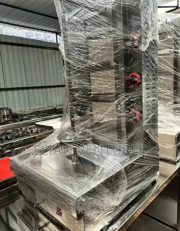 Brand New 4 Burner Shawarma Machine - 1