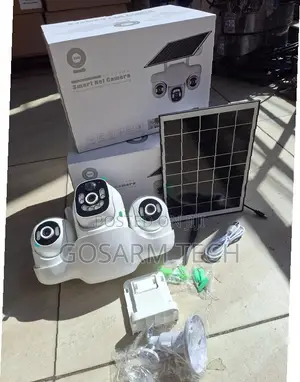 VTS31 4G Triple Lens Solar CCTV Camera with App View