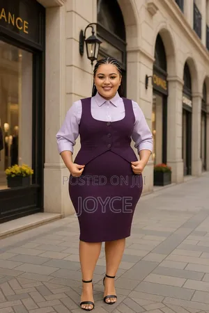 Suit with Long Sleeved Blouse