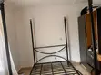 Kitanda cha Chuma Nyeusi cha Canopy cha Nne (Queen) - 2